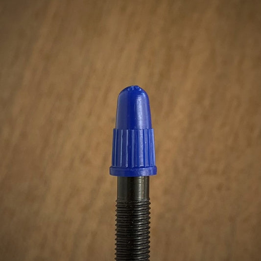 Royal Blue - Original BCM Plastic Colored Presta Valve Cap / Dust Caps / 4 or 12 Pack