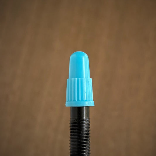 Sky Blue - Original BCM Plastic Colored Presta Valve Cap / Dust Caps / 4 or 12 Pack