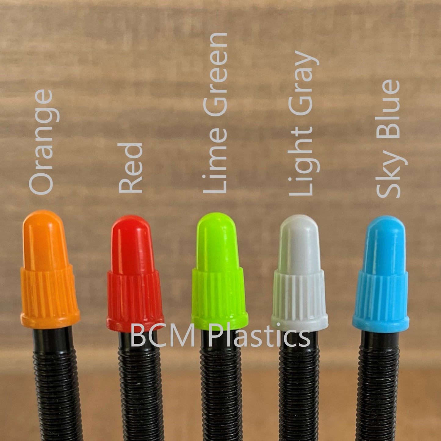 The Grombo (10PCS) - BCM Plastic Colored Presta Valve Caps / Presta Cap / Dust Caps