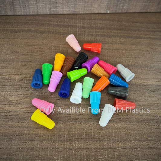 The Full Spectrum Combo - (48 Pcs) BCM Plastic Colored Presta Valve Caps / Presta Cap / Dust Caps