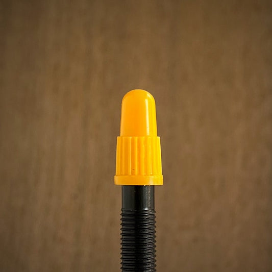 Conti Orange - Original BCM Plastic Colored Presta Valve Cap / Dust Caps / 4 or 12 Pack